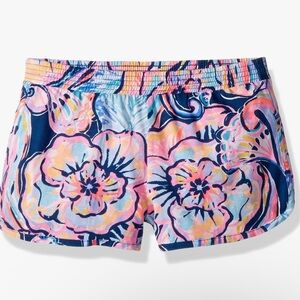 Lilly Pulitzer Ceclie Short in print Nauti Navy Boho Bateau Large (8-10) NWT